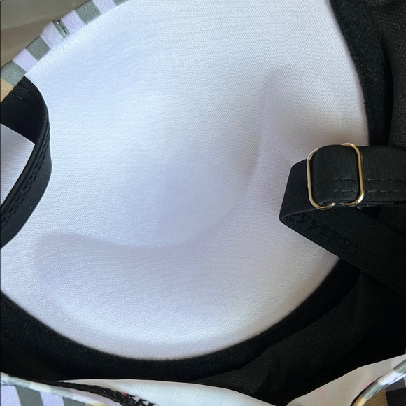 Burberry Checkered bikini bathing suit Set nwt plaid design M/L - Picture 5 of 6